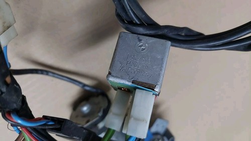 BMW E30 E28 electric sliding sunroof motor / harness 54121874871 genuine 1381098 - Picture 6 of 7