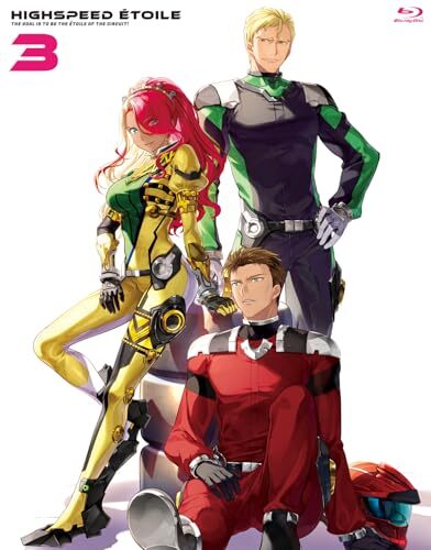 HIGHSPEED Etoile Blu-ray vol.1～6 初回版 Blu-ray HIGHSPEED Etoile Blu-ray vol.6 Japanese TV Anime w/20-page
