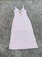 Altar’d State Dress M Pink Tank Ribbed Made In The USA Lilac M8