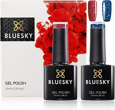 Bluesky CS24 Vernis à Ongles Gel UV LED Soak Off Bleu Clair