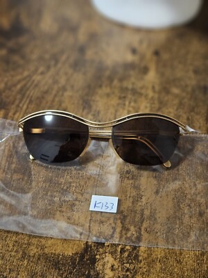 VINTAGE NOS CHRISTIAN DIOR 2909 METAL PILOT SUNGLASSES MADE AUSTRIA 54/18  #K133