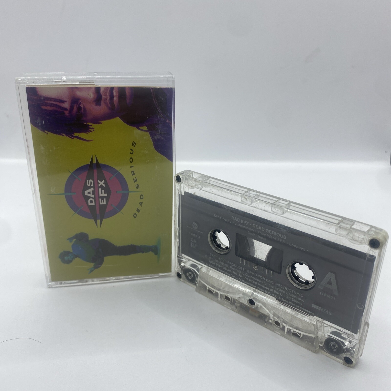 Dead Serious by Das EFX (1992) Cassette Rap Hip Hop Rare USA IMPORT