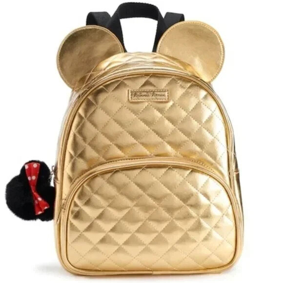 disney black and gold mini backpack Loungefly Tinkerbell Neverland Treasure Map All-Over Print Little Bit Of Pixie Dust 11