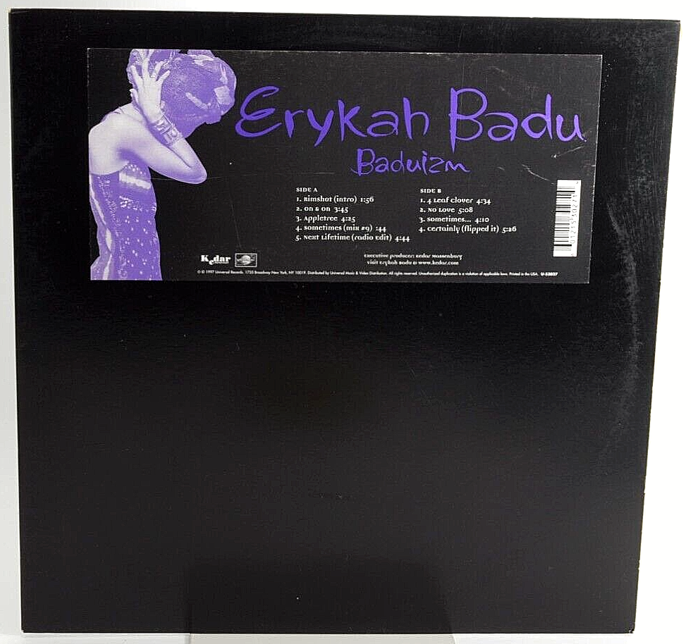 Erykah Badu Baduizm 1997 1stプレス Erykah Badu - 