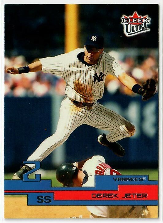 2003 Ultra #2 Derek Jeter ~ NY Yankees ~ Early Action Shot!