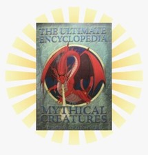 Encyclopedia Mythical Creatures Monsters Mythology Dragons Ancient Medieval Book