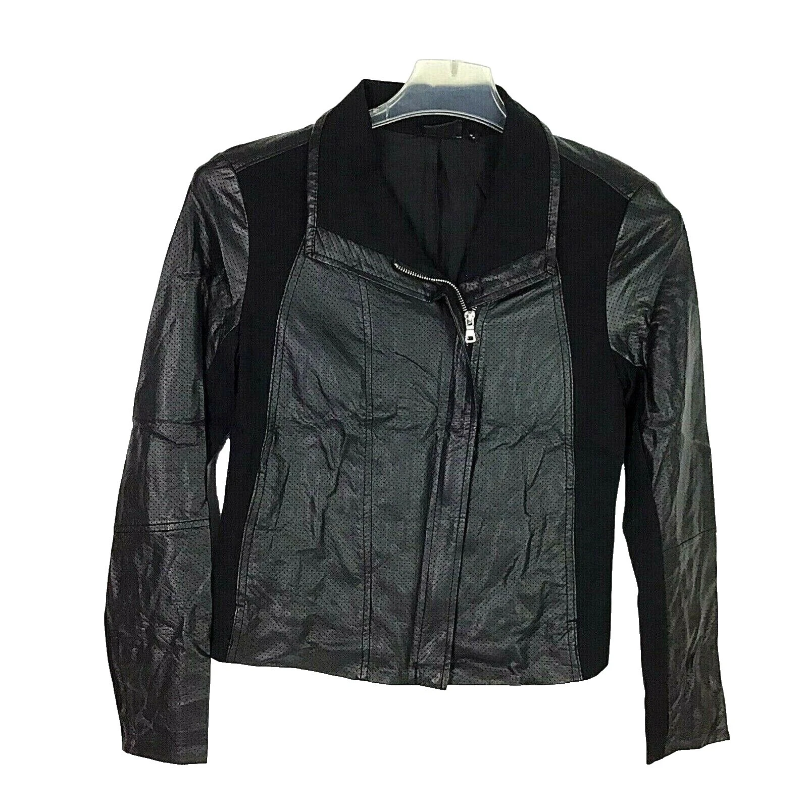 a.n.a Motorcycle Jacket Solid Coats, Jackets & Vests for Women