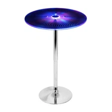 LumiSource Spyra Bar Table, Multi - BT-SPYRA