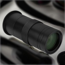 CCD Industrial Microscope Camera 8X-100X C Mount Lens 25mm Zoom Adjustable