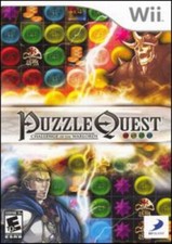 Puzzle Quest: Challenge of Warlords - Nintendo Wii DISC ONLY