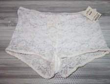 Vintage JCPenney Delicates Small Panties Briefs Stretch Lace Size Small