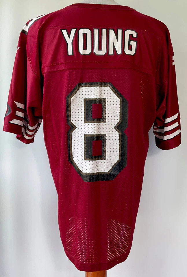 Camiseta Vintage Starter San Francisco 49ers Steve Young Tamanho 46 - Imagem 3 de 4