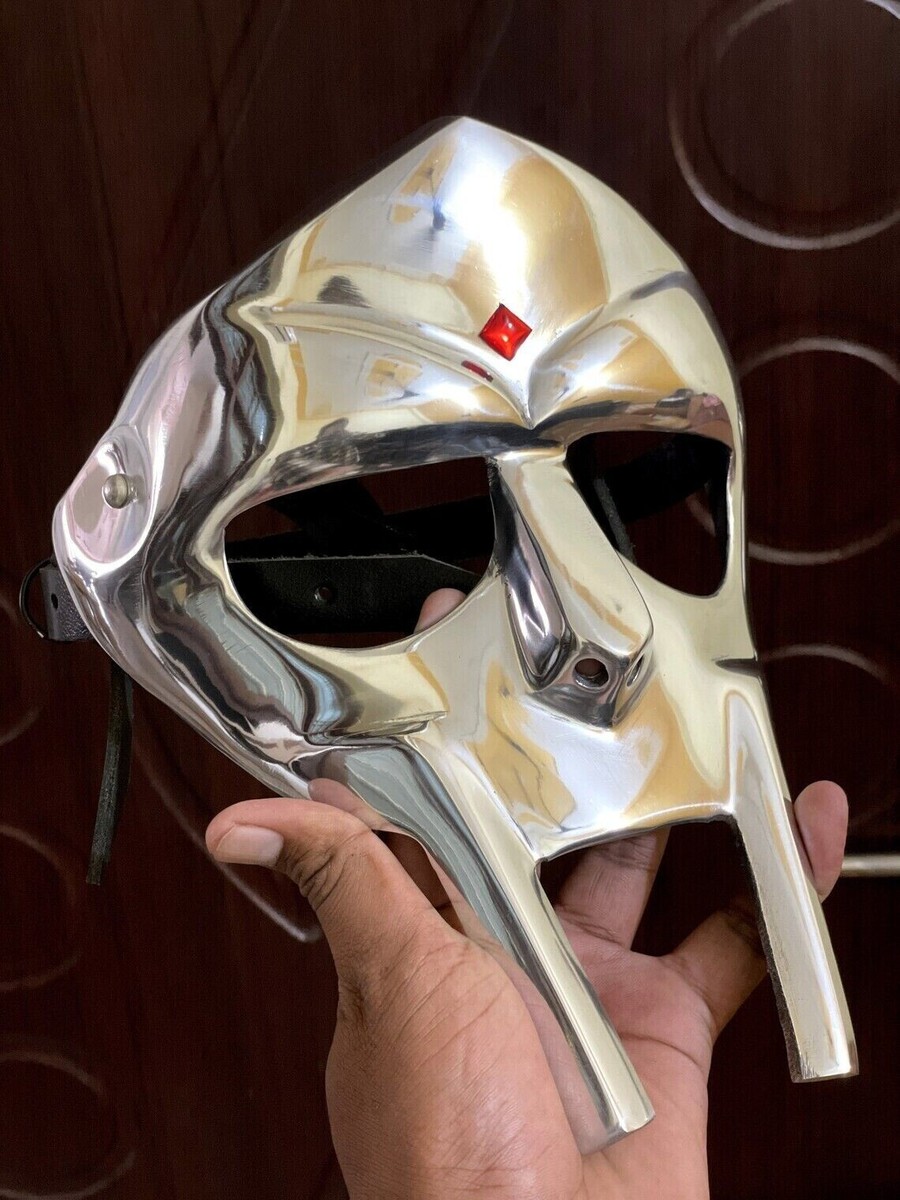 MF Doom Mask Halloween Prop Cosplay Costume Accessory Collector 