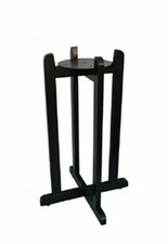Floor Wood Stand Color Black, 30" NEW. Free Shipping