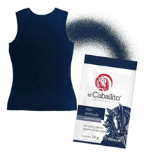 Colorante o Pintura p/ropa EL CABALLITO de PUTNAM { Azul Profundo/// Blue} 16g