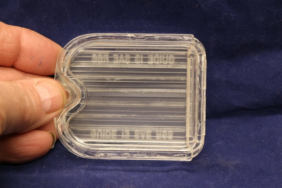 OEM 1966 Chevrolet Chevelle Malibu Backup Light Lens 5957813 Guide 13 SAE R66 - Image 4 of 4