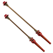 KCNC Grooving QR MTB Titanium Axle Hub Skewer , Red