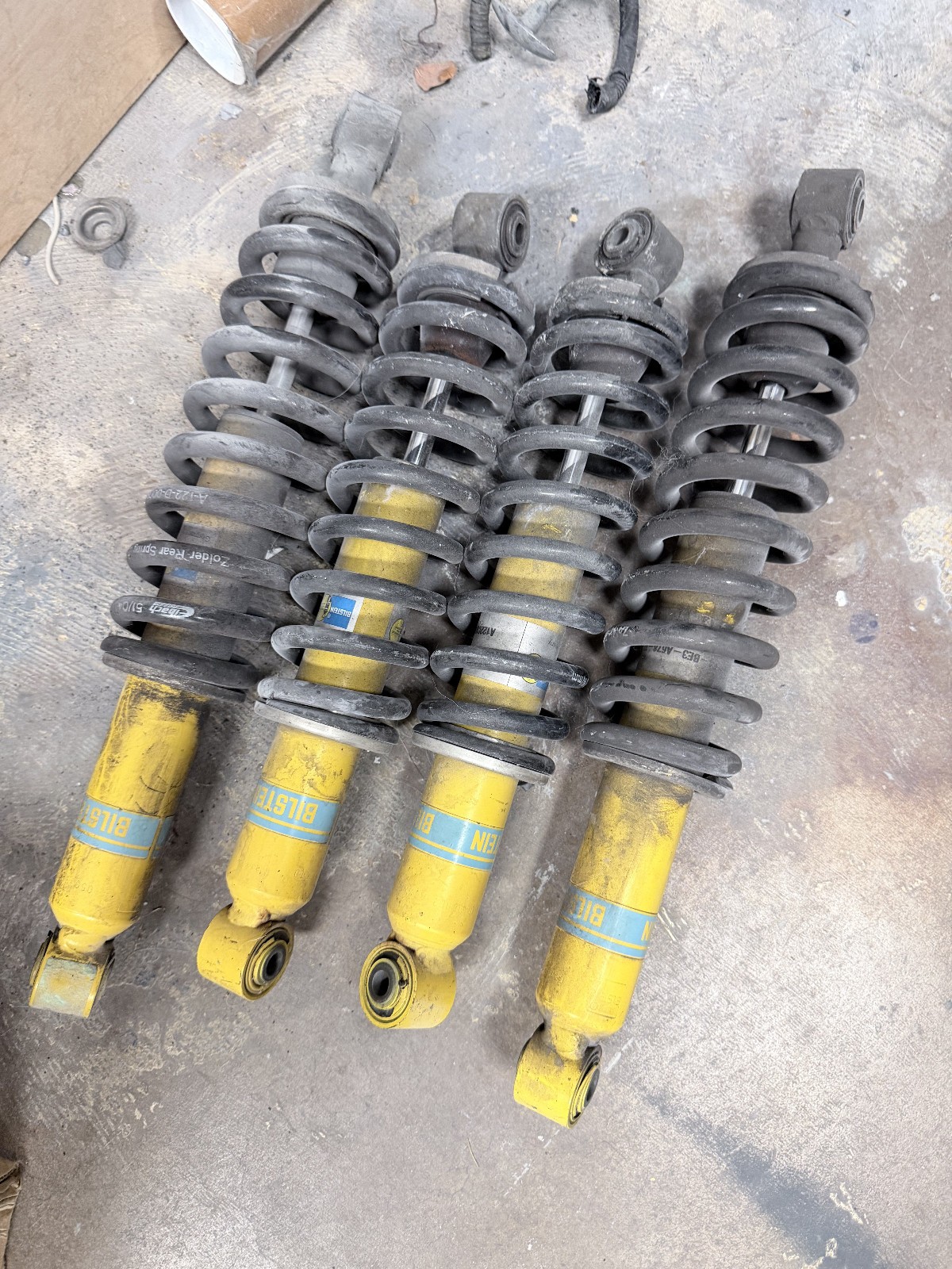 Lotus Elise Sport Bilstein Shocks With springs