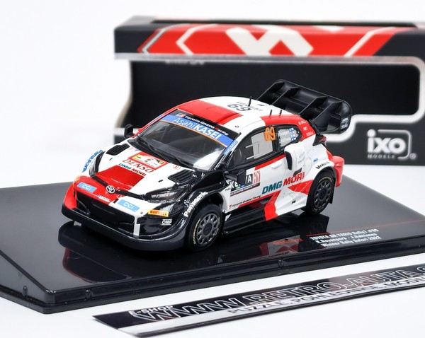 Toyota Gr Yaris Rally1#69 Rovanperä/Halttunen Wrc Safari Rally 2022 Ixo 1:43-image