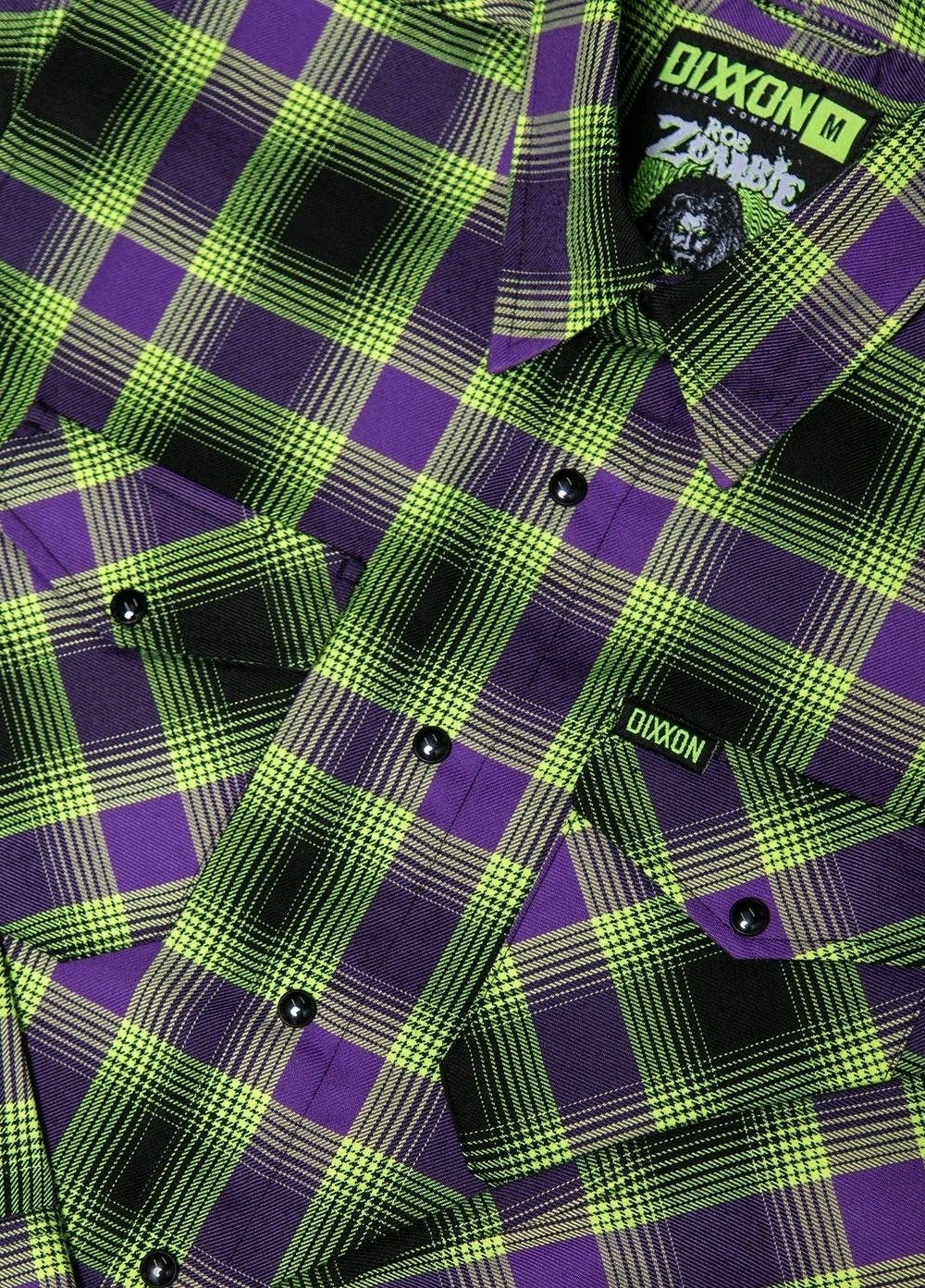 Dixxon Flannel Co "Rob Zombie" Men's Large Shirt Sold Out New With Tags In Bag