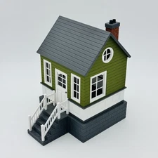 Outdoor Gate House, Crossing, G Scale 1:22.5 Railroad Building, Green, ASA