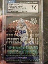 2024 Panini Mosaic - Touchdown Masters CeeDee Lamb #TM-CDL Mosaic Prizm CGC 10.