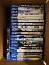 Sony Playstation Vita Lot + Full Game List + Untested + CIB? Check Description!