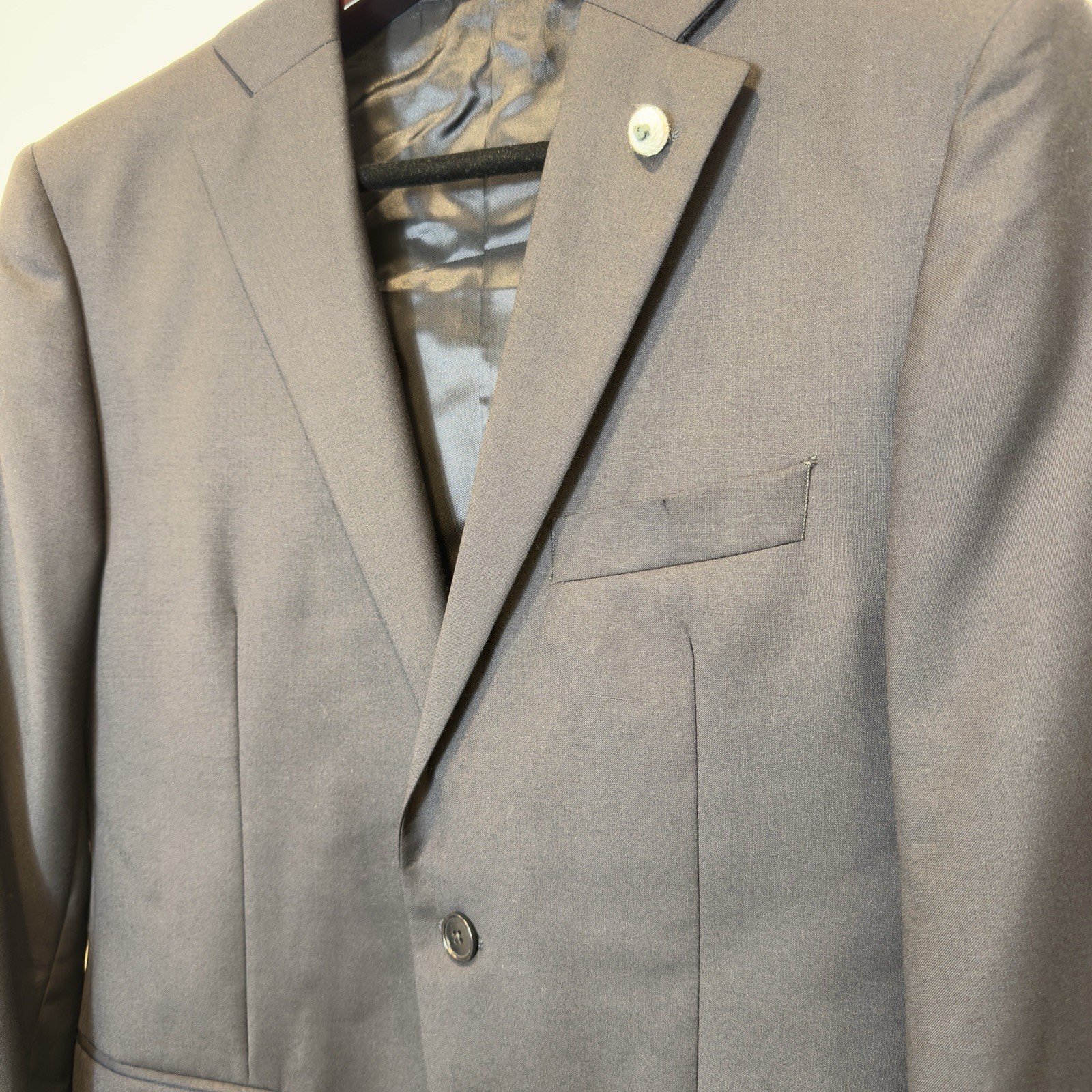 Lubiam 1911 Men’s Modern-Fit Elegance Sport Coat Blazer SZ 40 EUR 50 Virgin Wool image 3