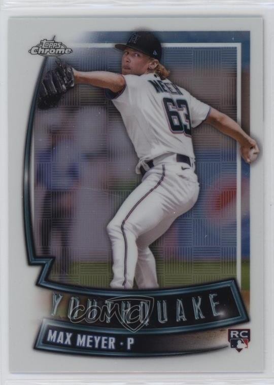 2023 Topps Chrome Youthquake Max Meyer #YQ-42 Rookie RC