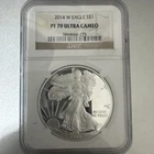 2014 W American Silver Eagle NGC PF70 Ultra Cameo