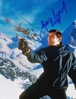 GEORGE LAZENBY 007 JAMES BOND SIGNED AUTOGRAPH SKI GEAR SHOT OHMSS 1969