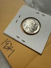 1924 Buffalo Nickel 5 Cents Coin United States of America