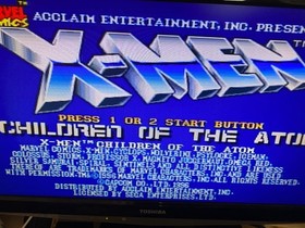 Sega Saturn X-Men Children of the Atom #929fc7