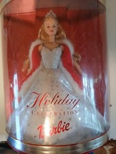 Mattel Special 2001 Edition Holiday Celebration Barbie 12" Doll