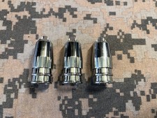 Trolling Chrome Head Bullet Jet Lure Size 5 / 6 Qty (3)