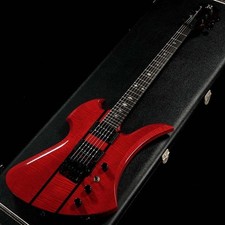 B.C.Rich 1990's Mockingbird SL See-through Red Electric Guitar w/ Hard Case