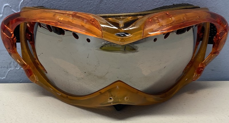 Smith Triad Ski/Snowboard/MX Goggles   Orange W/2 Xtra Lenses + Case #1