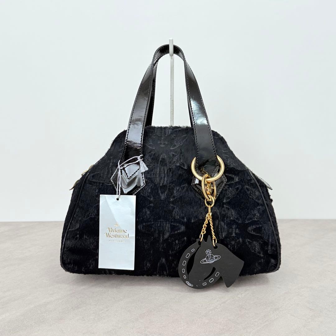 Vivienne Westwood Women Bag Yasmin Hair Calf Orb Limited Edition