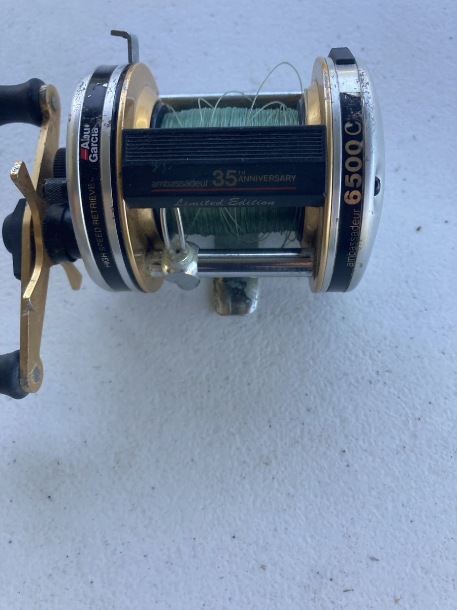abu garcia ambassadeur 10000i multiplier sea reel Line Counter Reels Rod Length:6' Upgraded performance and styling signature Vintage ABU Garcia Ambassadeur