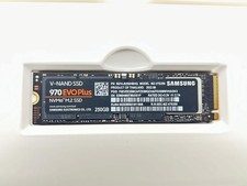 Samsung 970 EVO Plus 250GB NVMe SSD MZ-V7S250 - 100% Health, Used