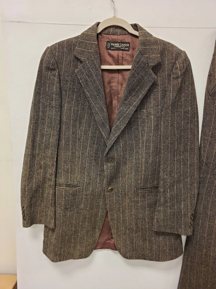 Pierre Cardin Boutique Line Traje Francia Blazer Pantalones Ropa de Hombre Estilo Vintage Foto 2 de 4