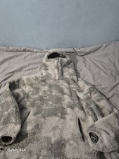 Mertra Ninja Fleece Hoodie Small Grey Zip Up Hooded Jacket