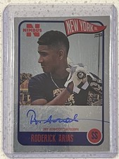 2020 Onyx Nimbus Silver Roderick Arias Auto New York Yankees