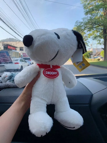 10" Snoopy Plush Toy Licensed Peanuts Character Floppy Sitting Style Soft&Cuddly - Picture 13 of 14