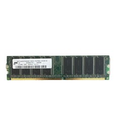 Micron 512MB DDR SDRAM DIMM PC-2700 DDR-333 184-Pin RAM MT16VDDT6464AG-335C4