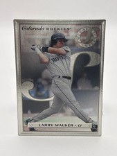 1996 Leaf Preferred Steel Larry Walker #37 (no protective coating)