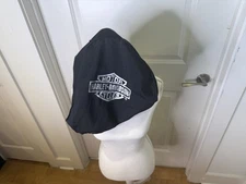 Harley-Davidson Drawstring Bag Black Motor Cycles Logo Backpack Gym Sack NWOT