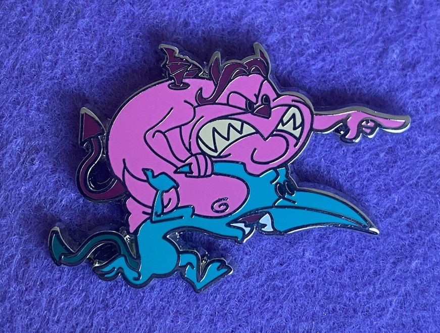 2023 New Disney Booster Pin Hercules Villains Sidekicks Hades Pain & Panic