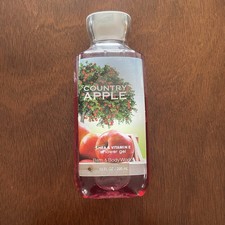 Bath  Body Works Country Apple Shower Gel 10 oz Shea  Vitamin E New Sealed