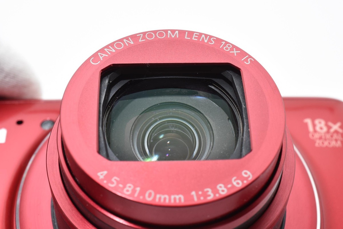 Canon PowerShot SX600 HS 16.0MP Digital Camera - Red for sale